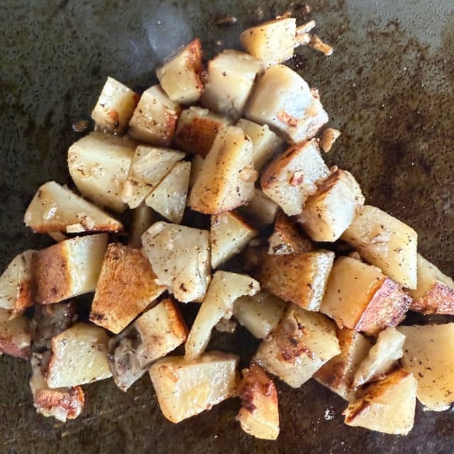 Fried Potatoes w/Onion.