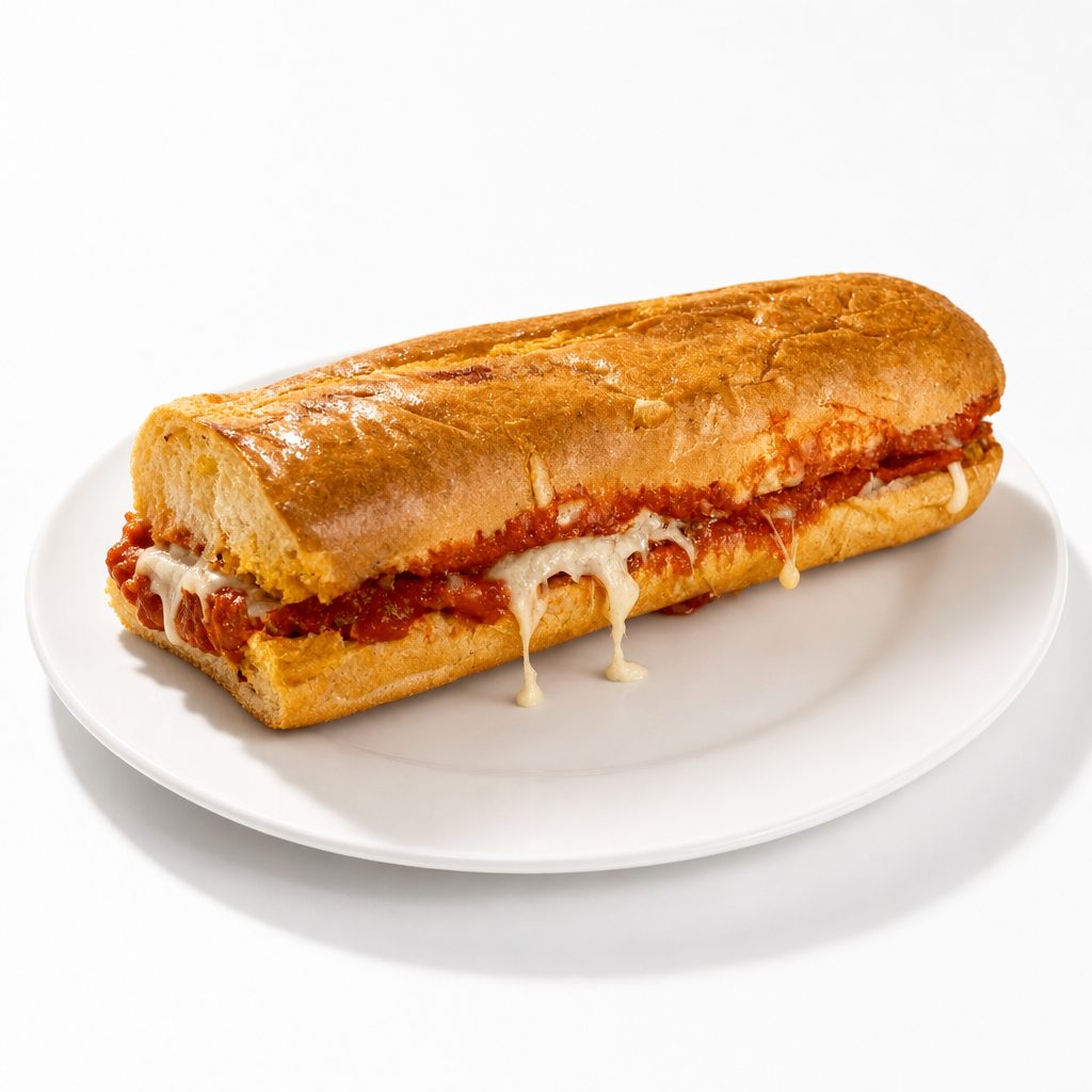 All Meat Stromboli.