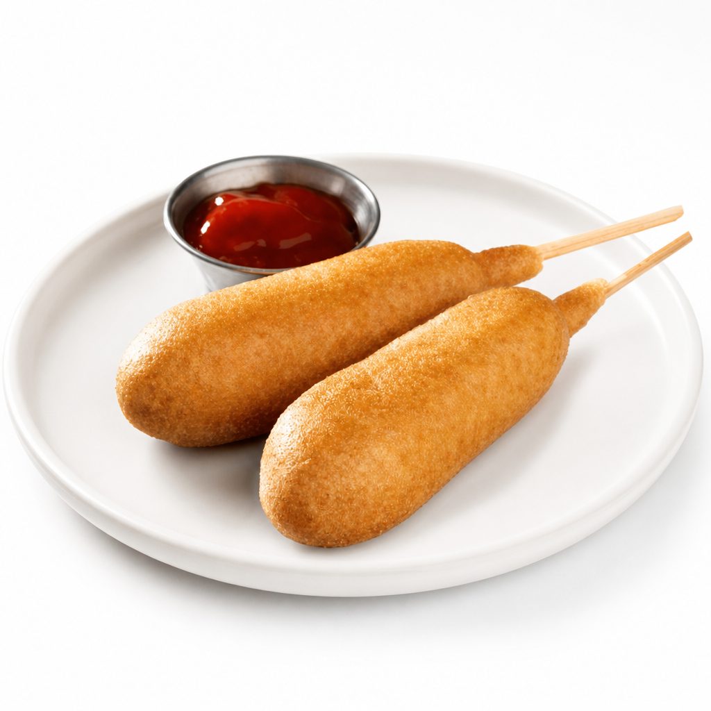 Kid Corn Dog Meal.