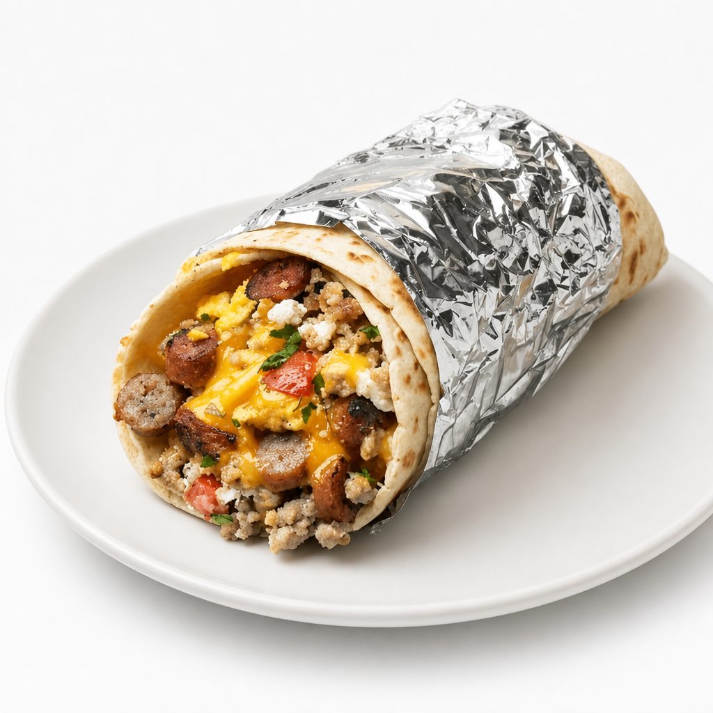 Sausage Burrito.