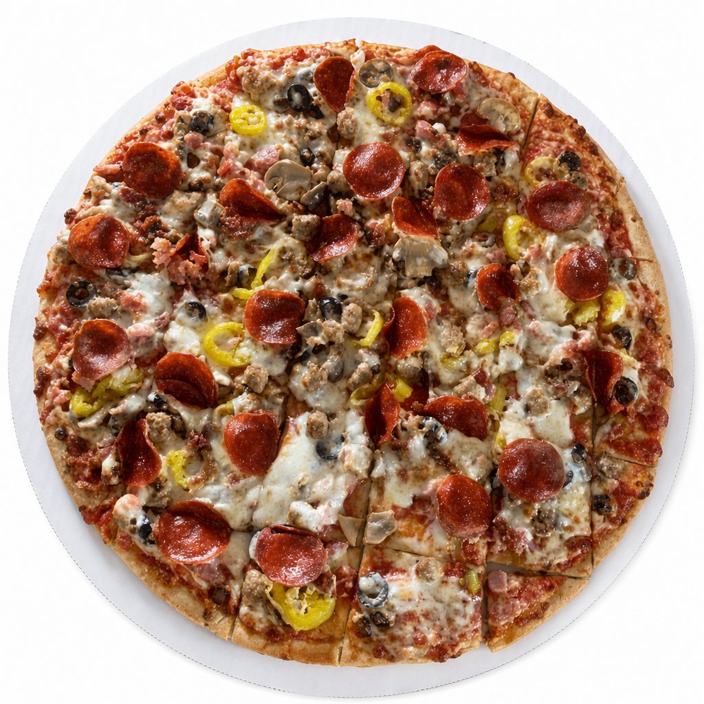 The Works Pizza (16").