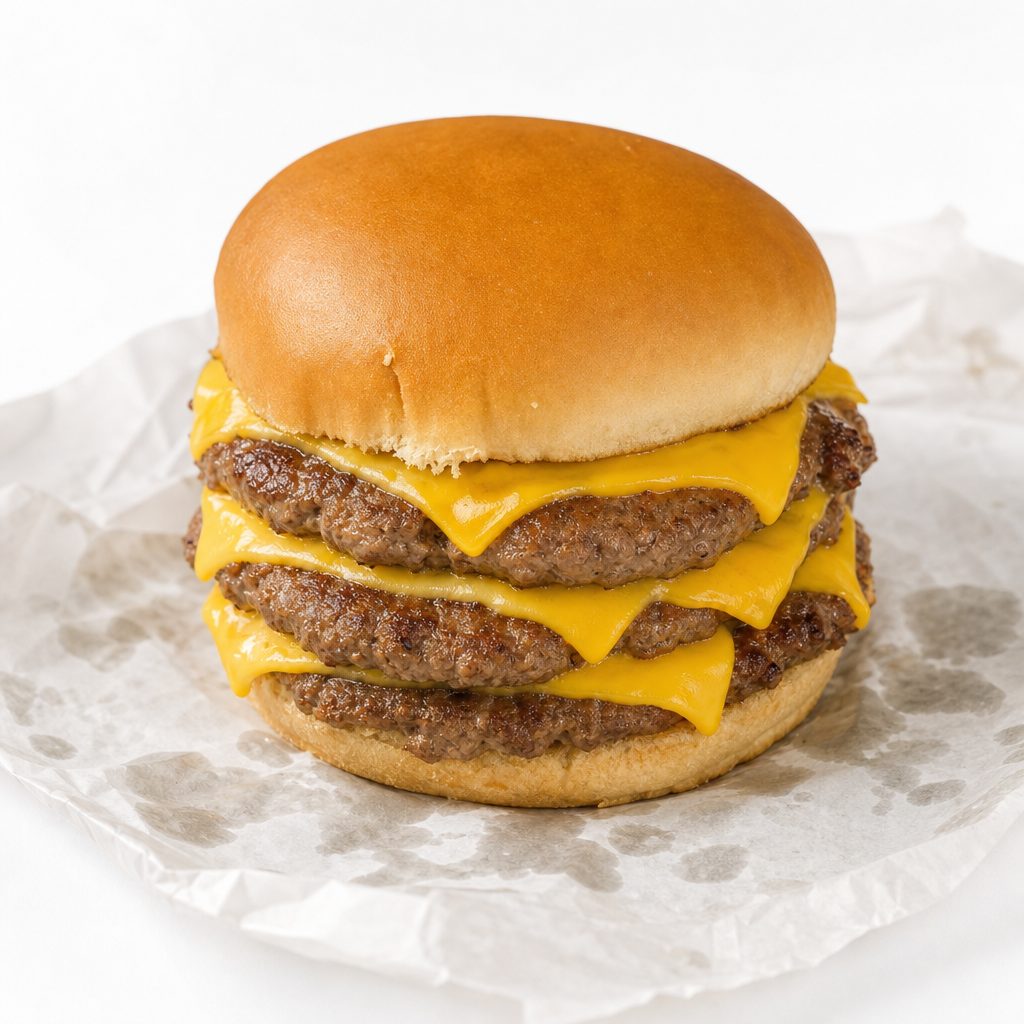 Triple Burger.
