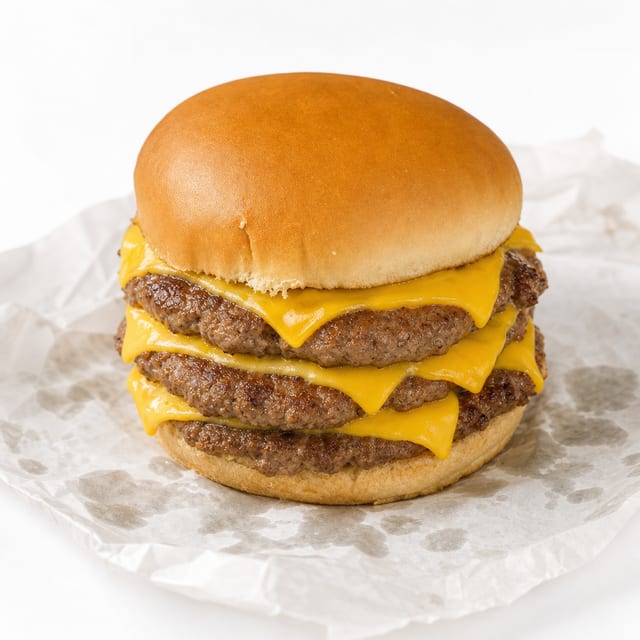 Triple Burger.