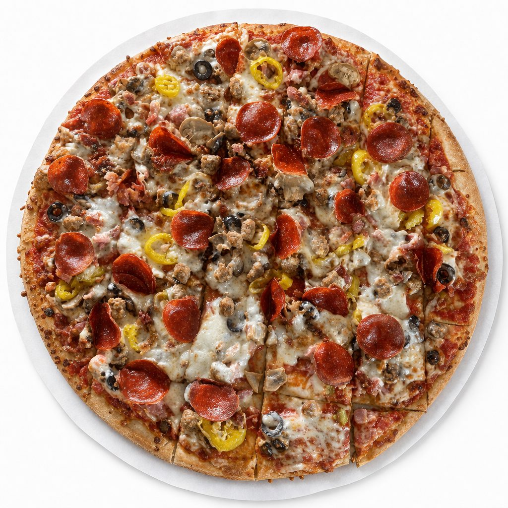 The Works Pizza (12").