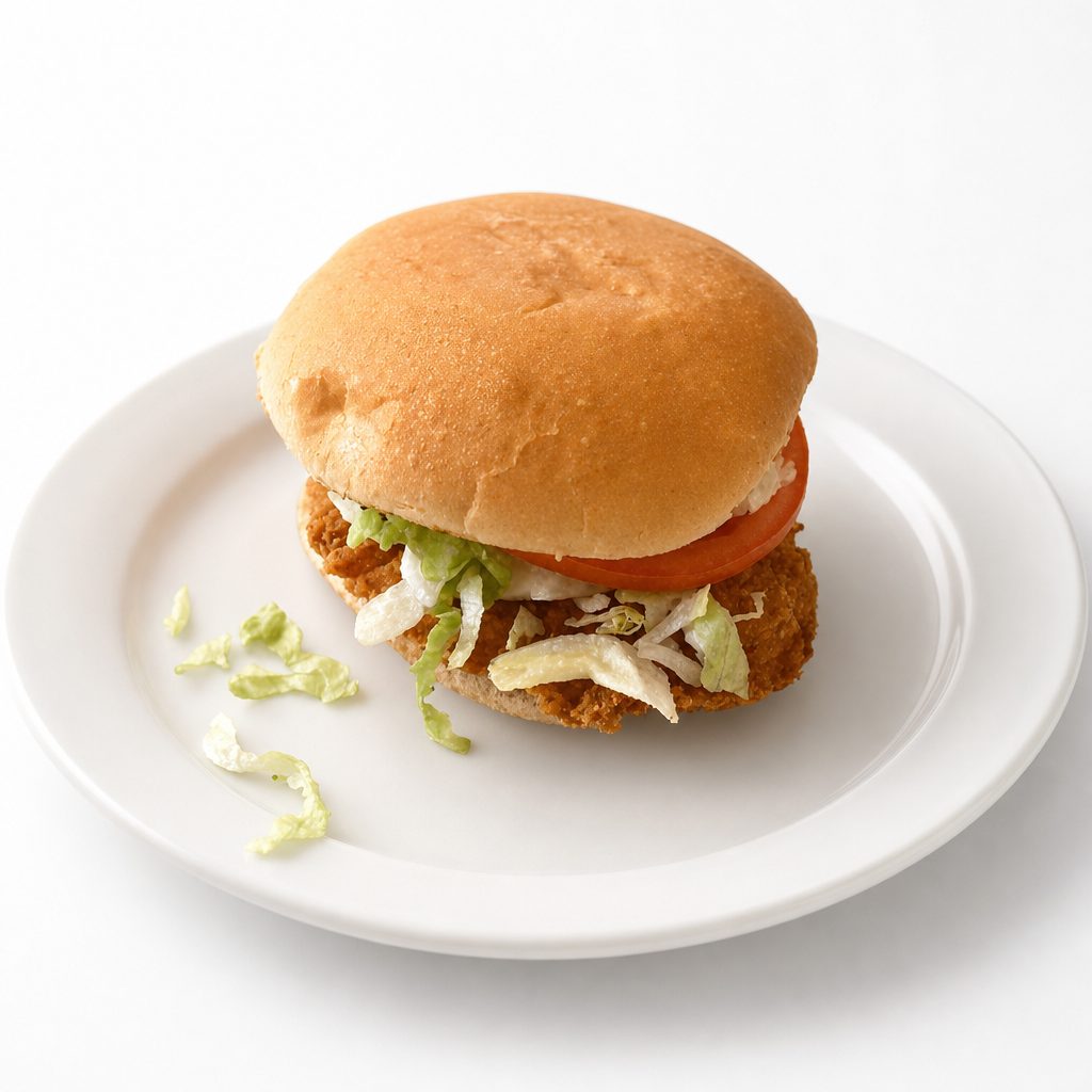 Breaded Chicken Sandwich.
