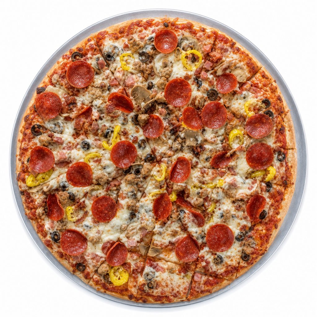 The Works Pizza (10").