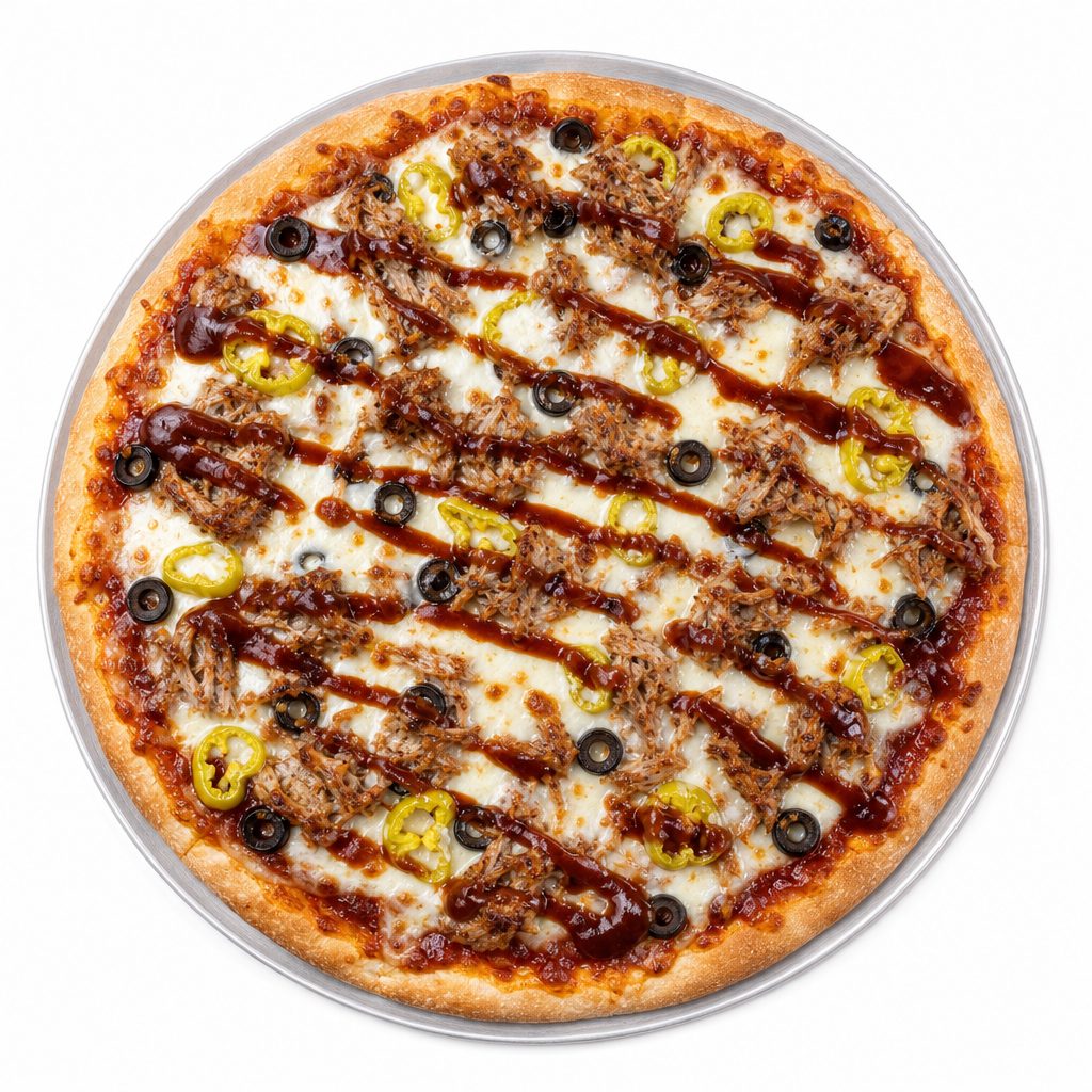 BBQ Pulled Pork Pizza (12").