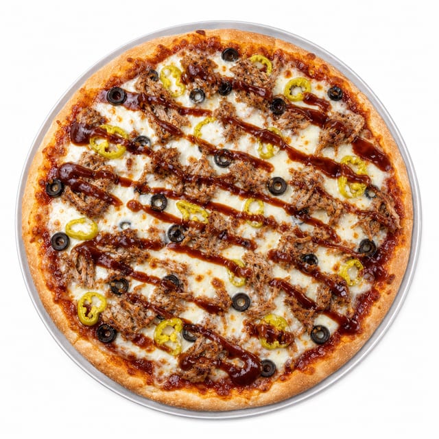 BBQ Pulled Pork Pizza (12").