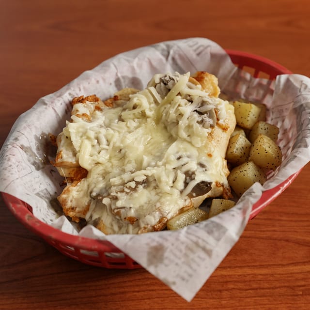 Smothered Chicken.