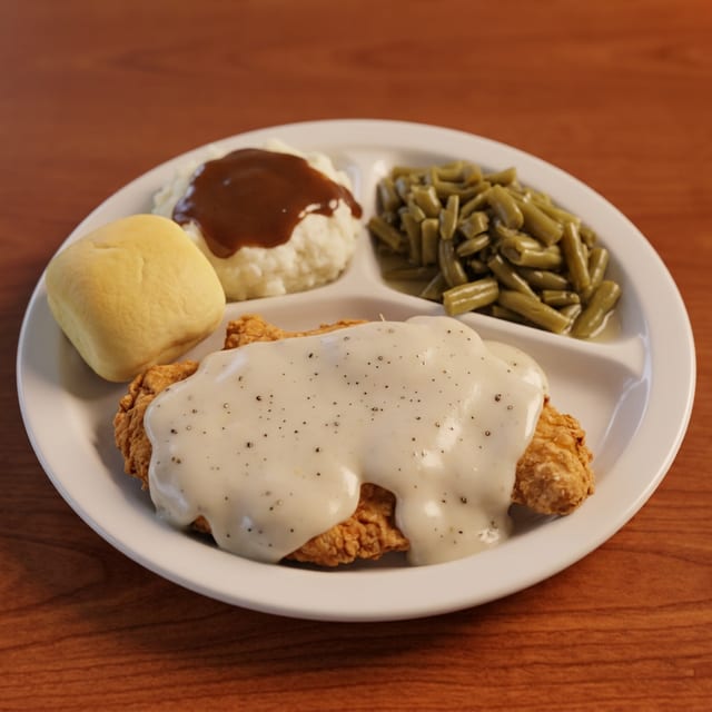 Chicken Fried Chicken Plate.