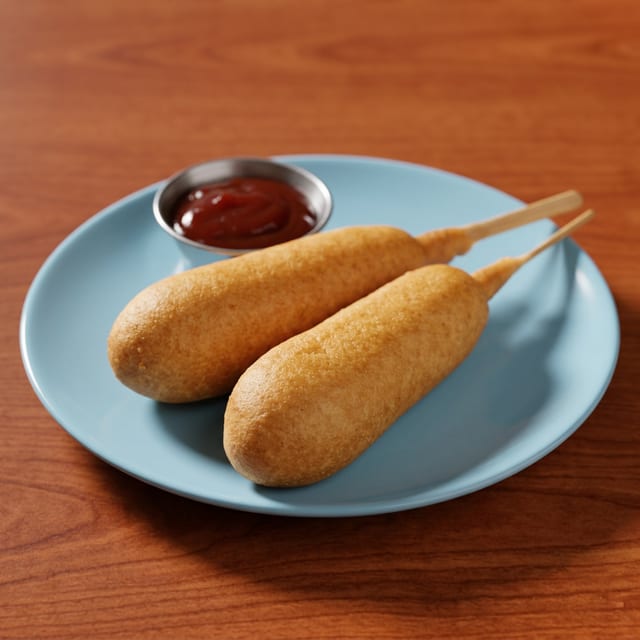 Kid Corn Dog Meal.