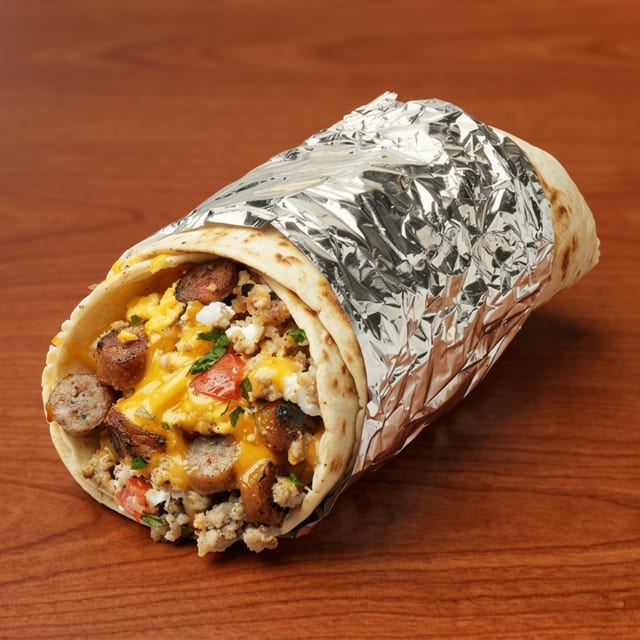 Sausage Burrito.
