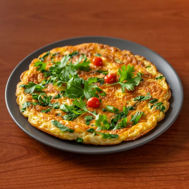 Veggie Omelet.